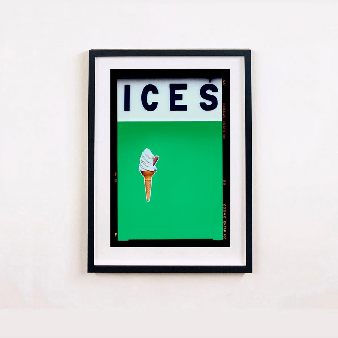 Ices (Green), Bexhill-on-Sea - British seaside color photography - Print by Richard Heeps