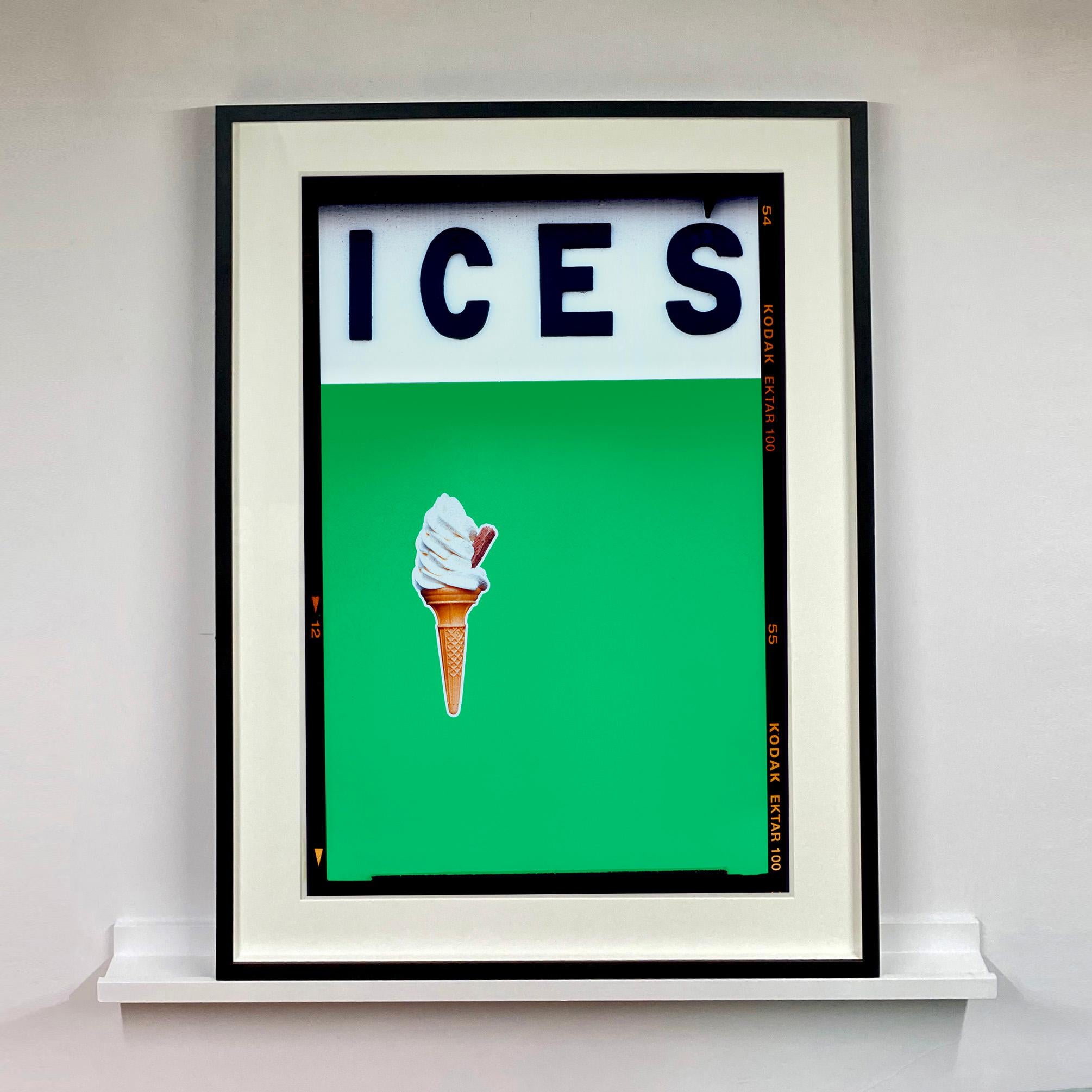 ICES (Green), Bexhill-on-Sea - British seaside color photography - Contemporary Photograph by Richard Heeps