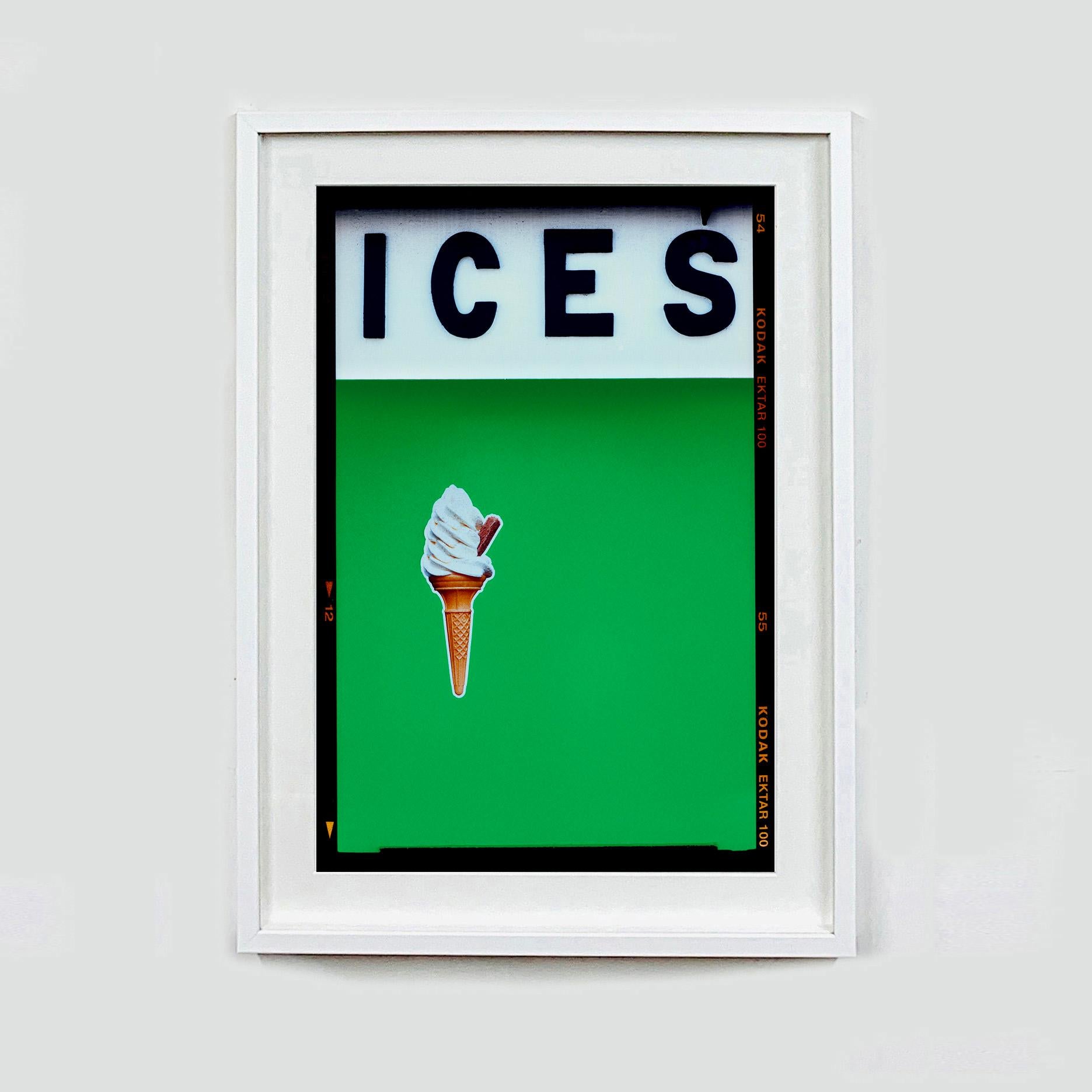 Ices (Green), Bexhill-on-Sea - British seaside color photography - Contemporary Photograph by Richard Heeps