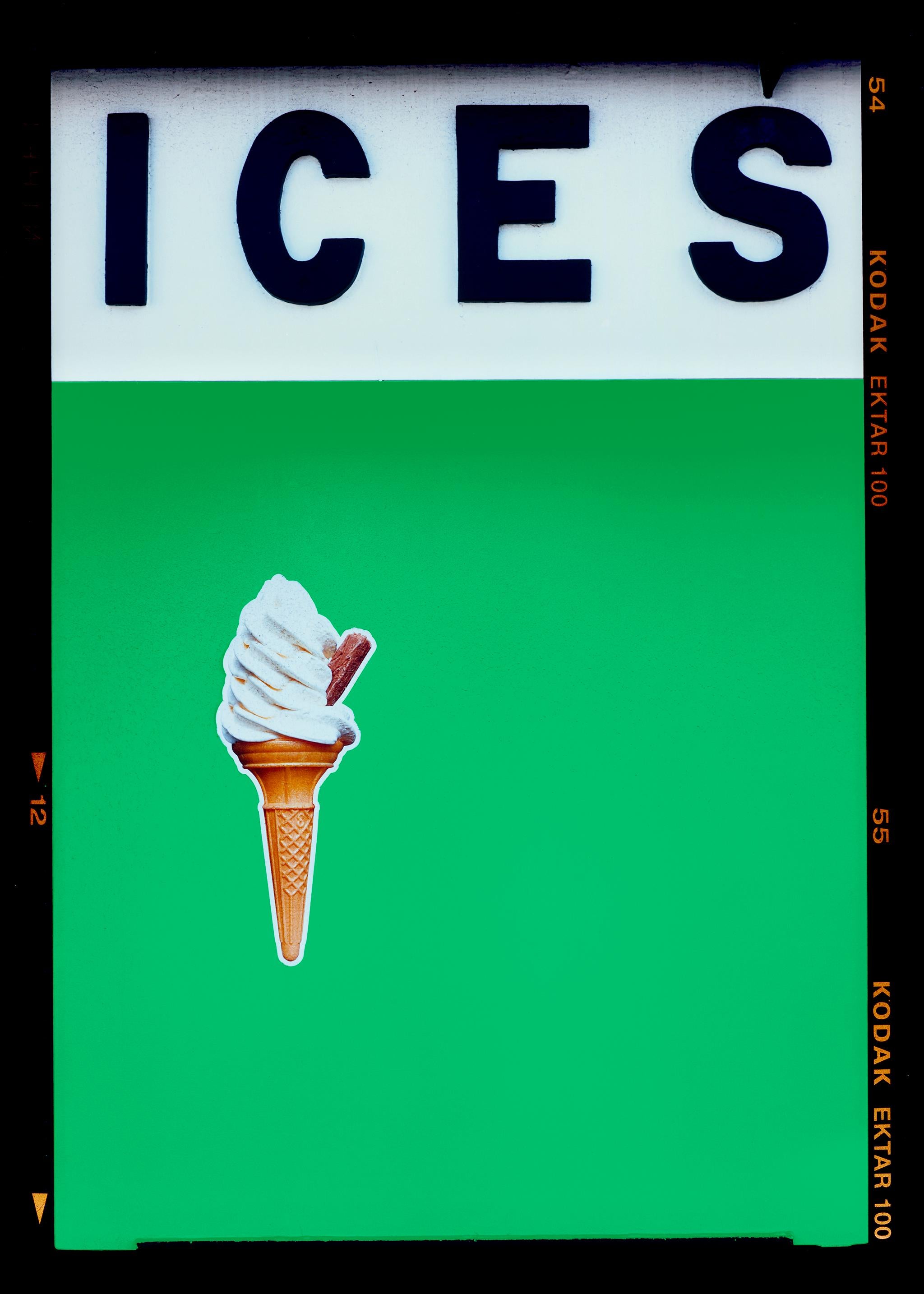 Richard Heeps Print - Ices (Green), Bexhill-on-Sea - British seaside color photography