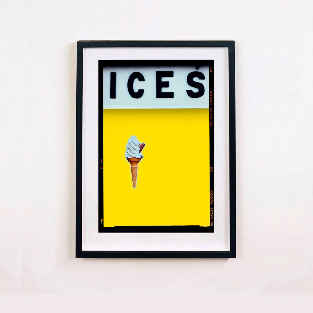 ICES Green, Pink, Blue, Yellow - Four Framed Artworks Pop Art Color Photography For Sale 5