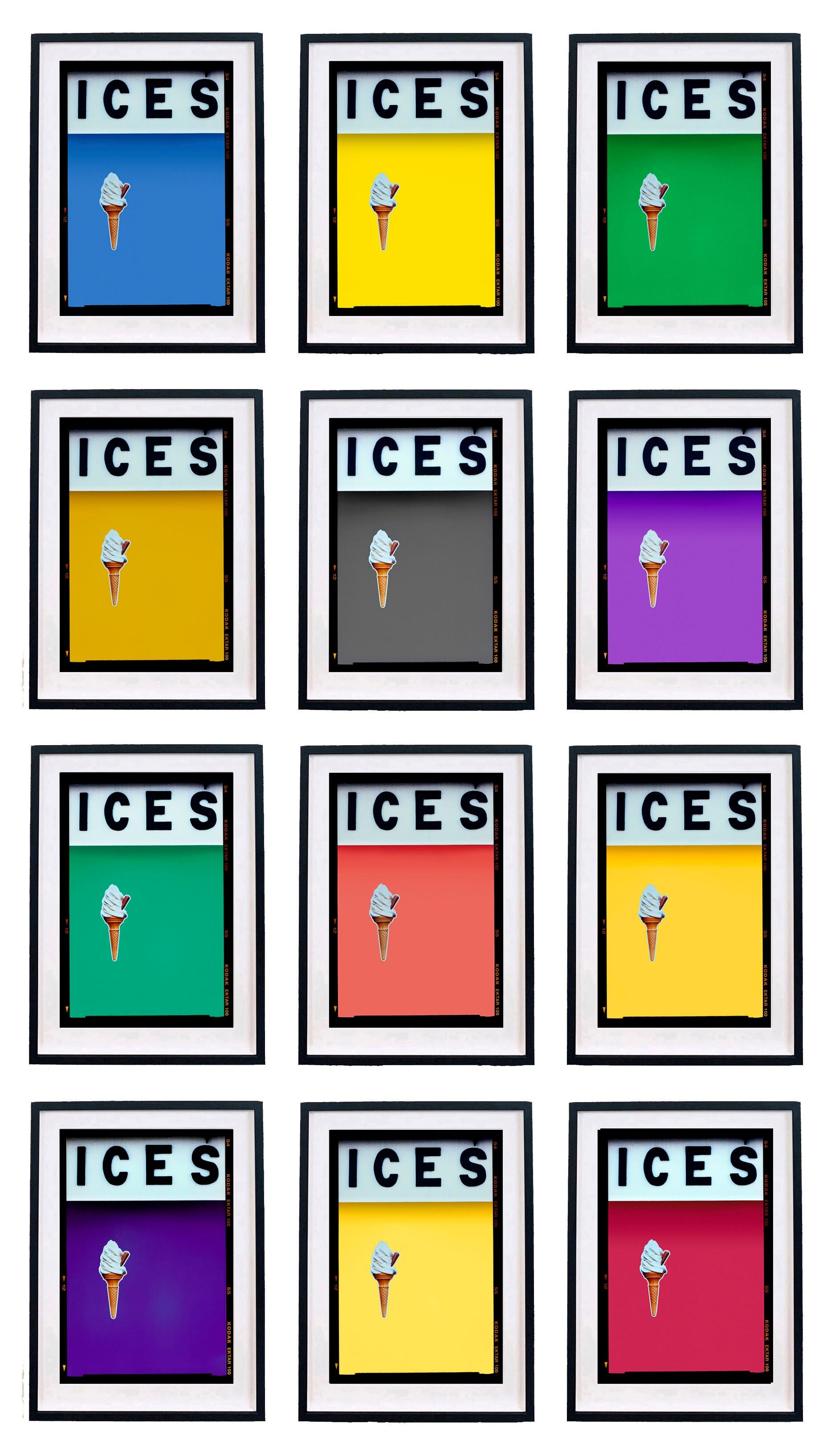 ICES Honey Yellow, Bexhill-on-Sea - Pop Art Typografie Fotografie im Angebot 4