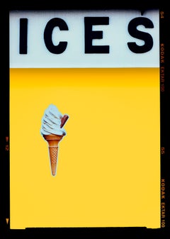 ICES Honey Yellow, Bexhill-on-Sea - Pop Art Typography Photography