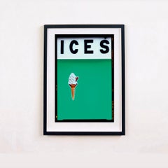 Ices (Viridian Green), Bexhill-on-Sea - British seaside color photography