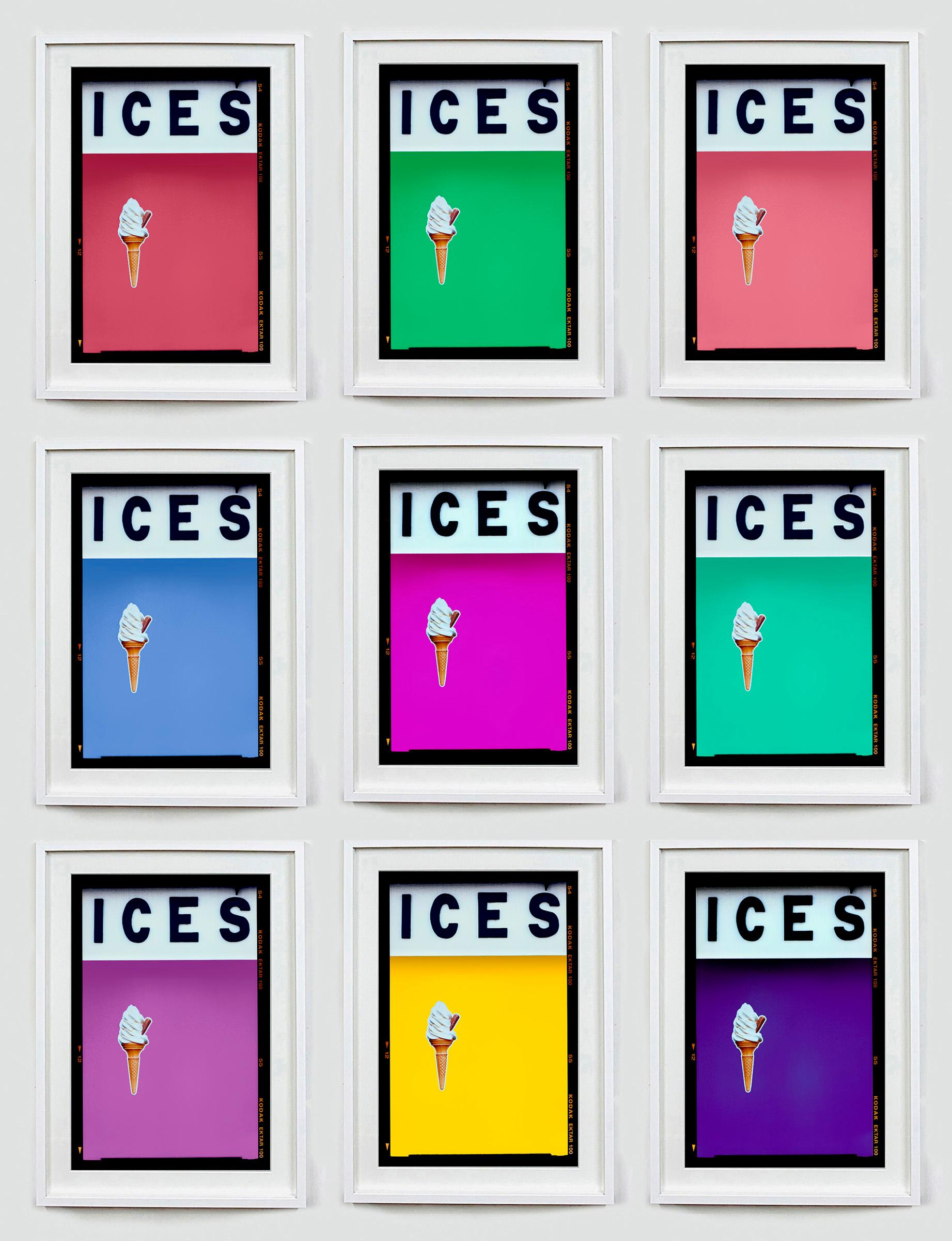ICES (Viridian Green), Bexhill-on-Sea - British seaside color photography - Contemporary Print by Richard Heeps