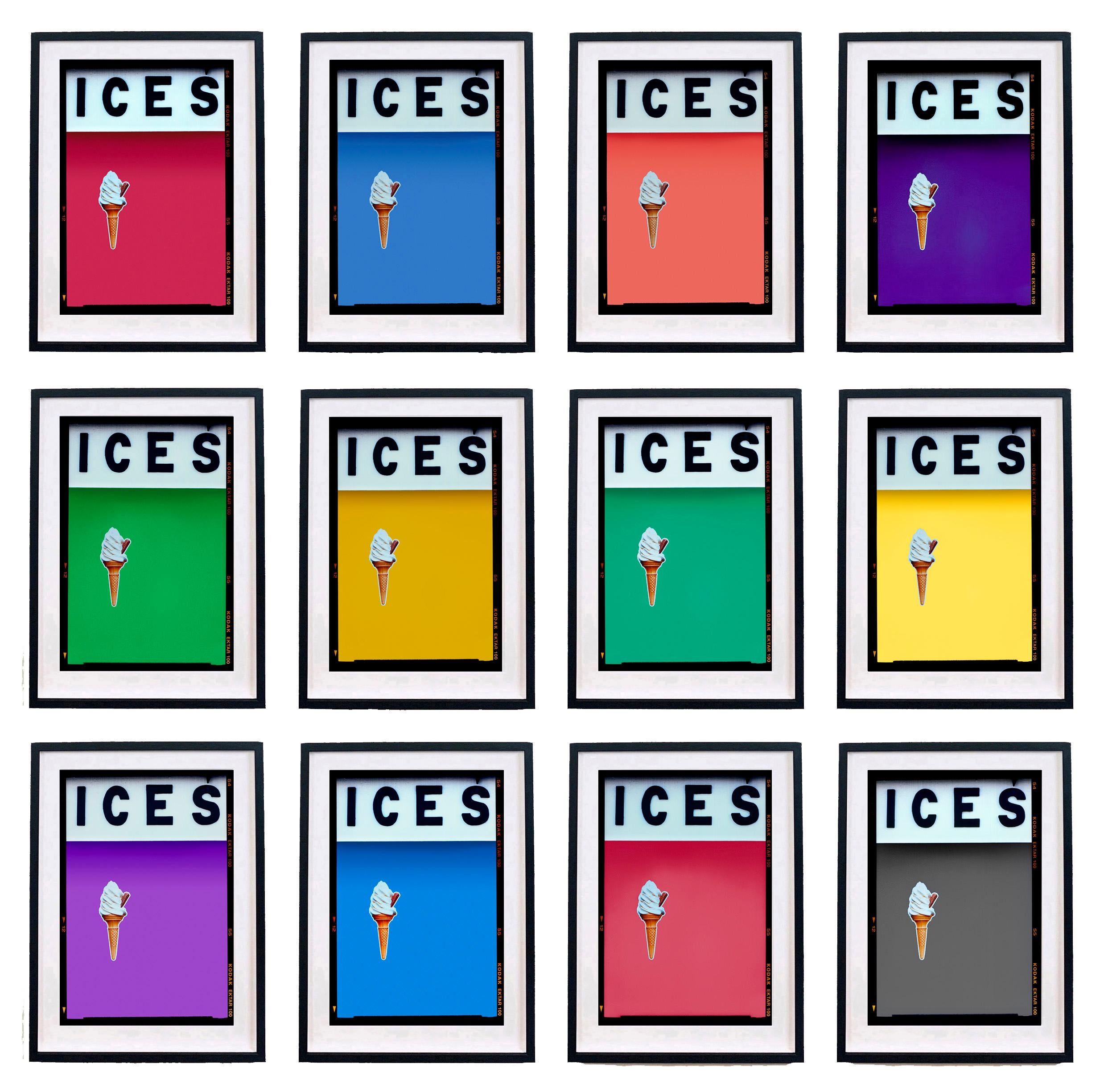 Richard Heeps Print – ICES Mehrfarbiges Set von 12 gerahmten Pop-Art-Fotografien