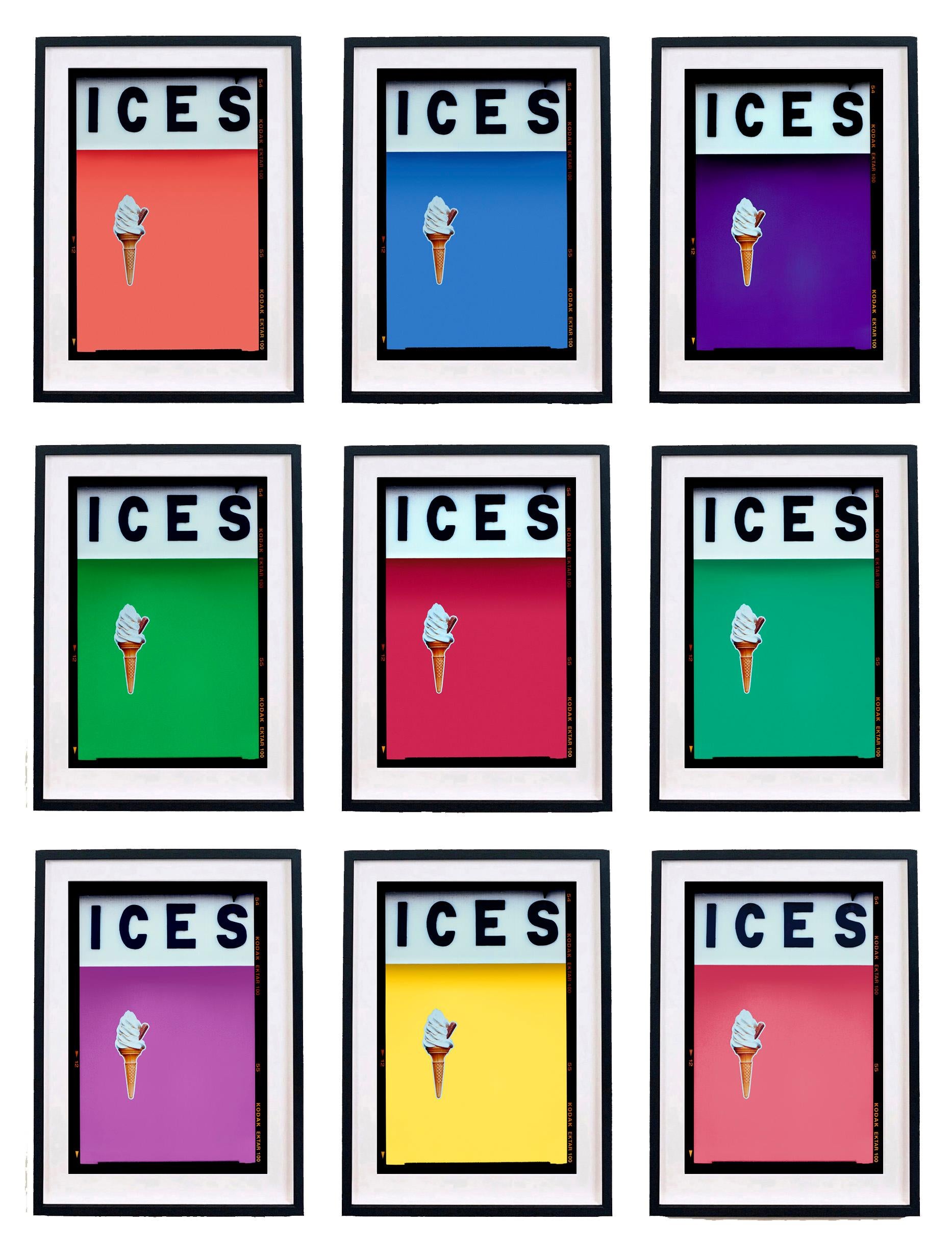 Richard Heeps Color Photograph - ICES Multicolor Set of Nine Framed Colour Photography Artworks