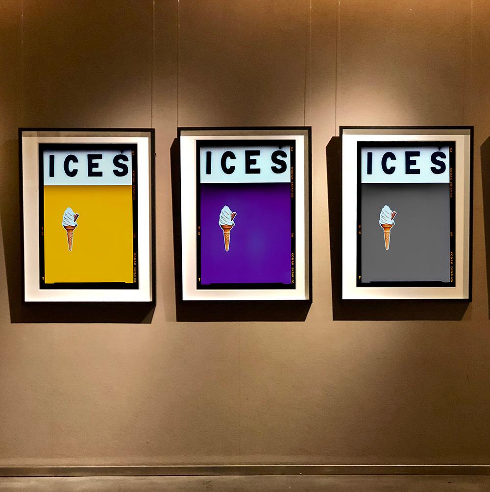 Ices (Mustard), Bexhill-on-Sea - British pop art color photography For Sale 1