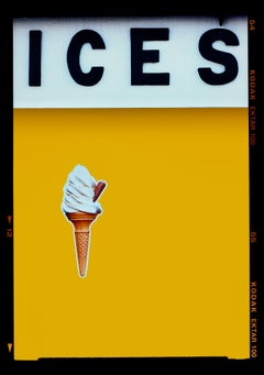 Ices (Mustard Yellow), Bexhill-on-Sea - British Pop Art Color Photography