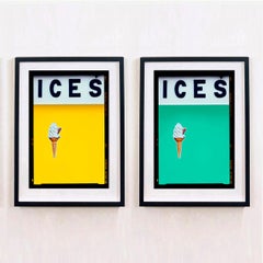 ICES Pair - Two Framed Artworks - Pop Art Color Photography