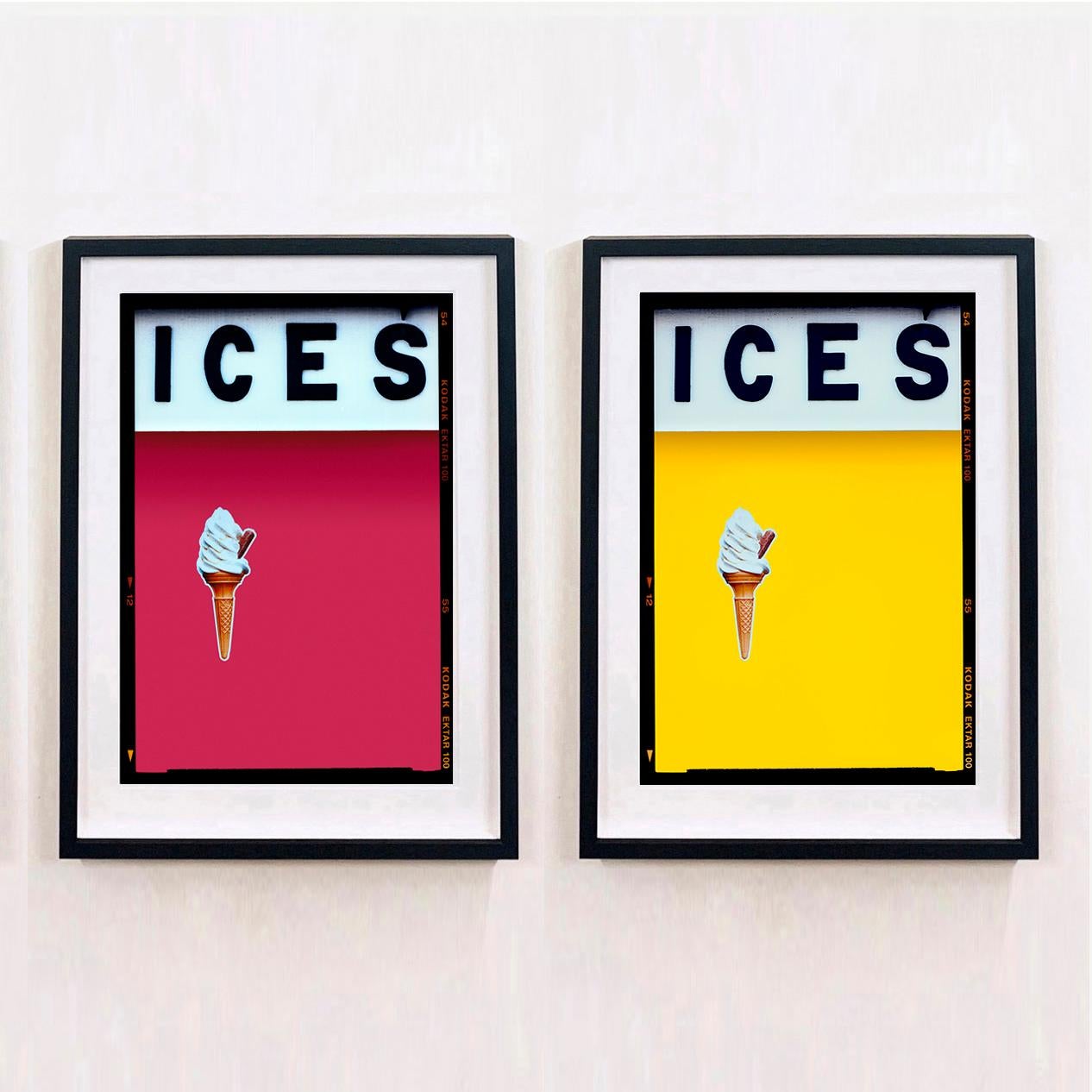 ICES - Two Framed Artworks, Photographs by Richard Heeps. Select your color pairing.

ICES, by Richard Heeps, photographed at the British Seaside at the end of summer 2020. This artwork is about evoking memories of the simple joy of days by the