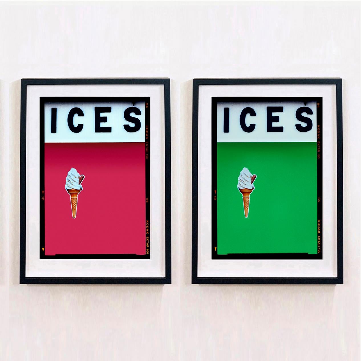ICES Pair - Two Framed Artworks - Pop Art Color Photography For Sale 2