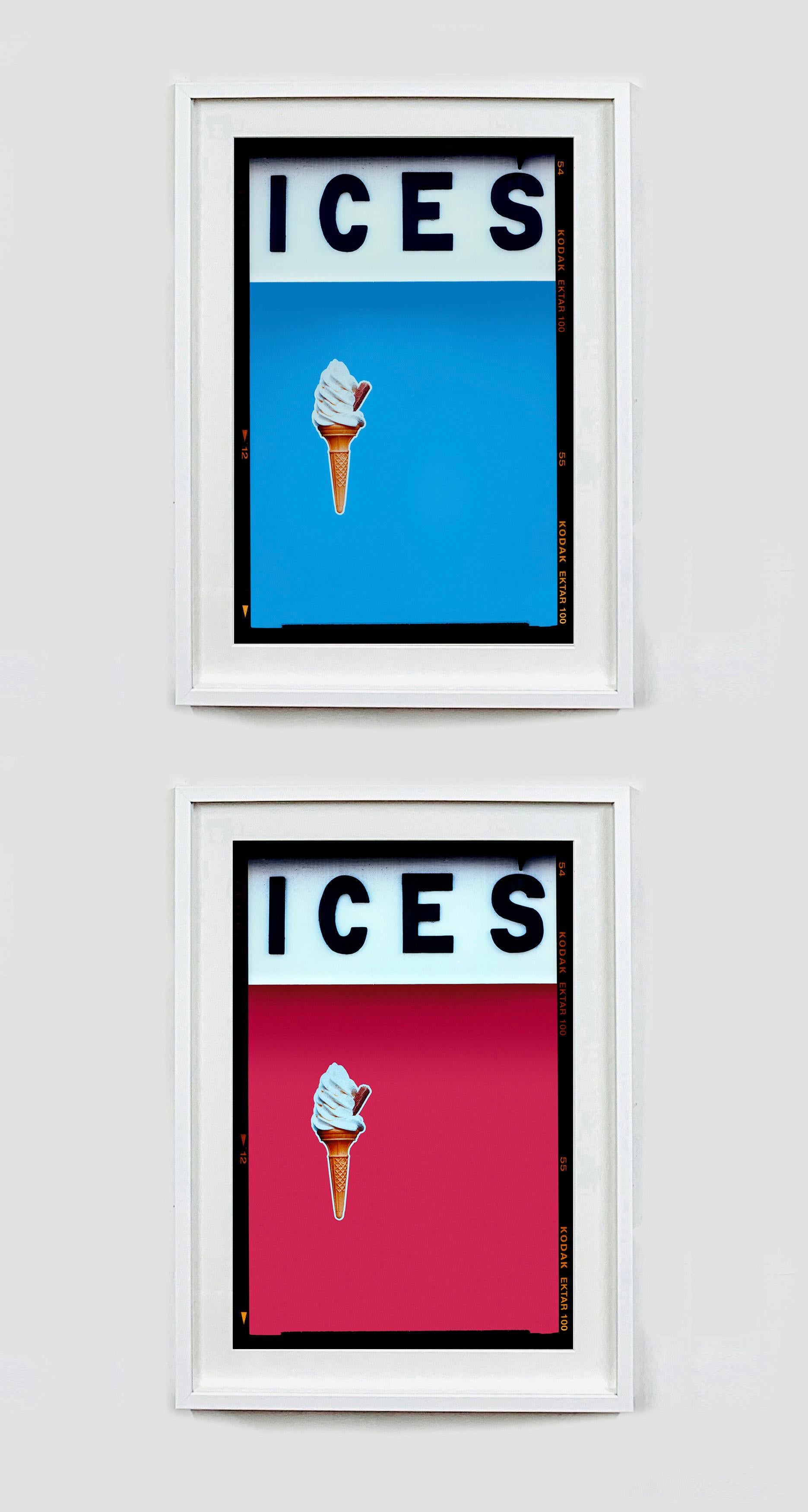 Paar gerahmte Kunstwerke von ICES – Pop-Art-Farbfotografie im Angebot 3