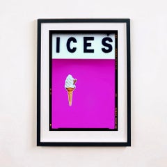 Ices (Pink), Bexhill-on-Sea - British seaside color photography