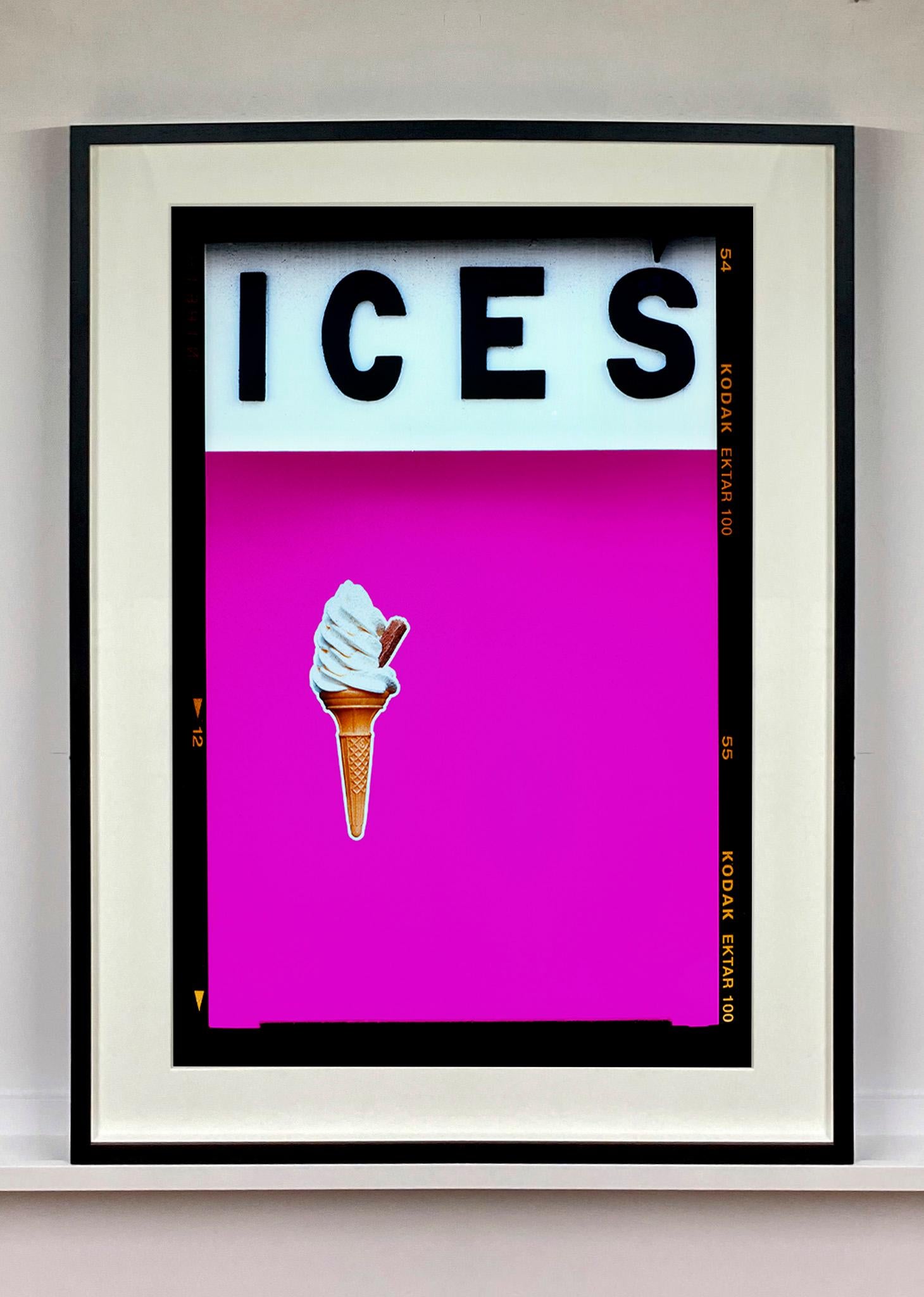 Ices (Pink), Bexhill-on-Sea - British seaside color photography - Contemporary Photograph by Richard Heeps