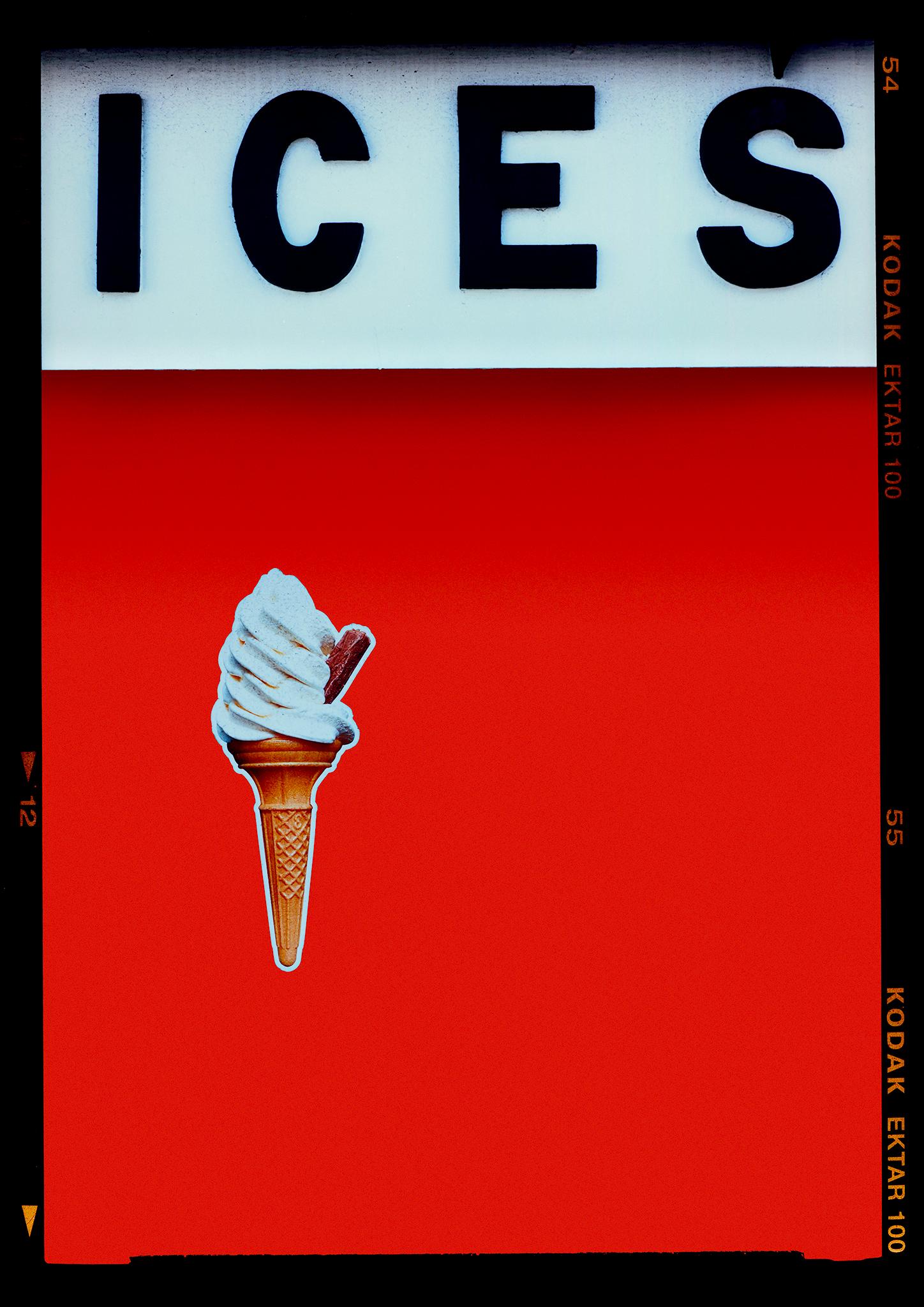 ICES Pink, Blue, Teal, Red - Four Framed Artworks Pop Art Color Photography For Sale 4