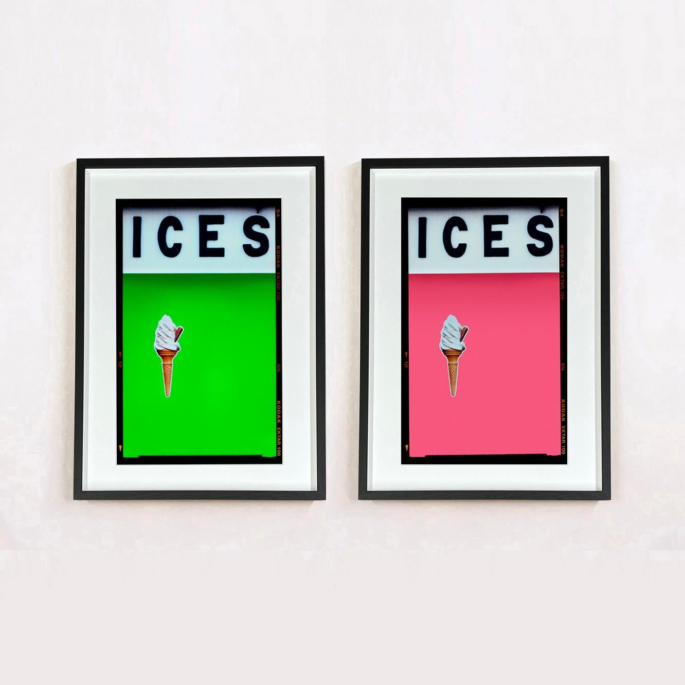 ICES Rosa Zitronenschale, Bexhill-on-Sea - Pop Art Typografiefotografie im Angebot 3