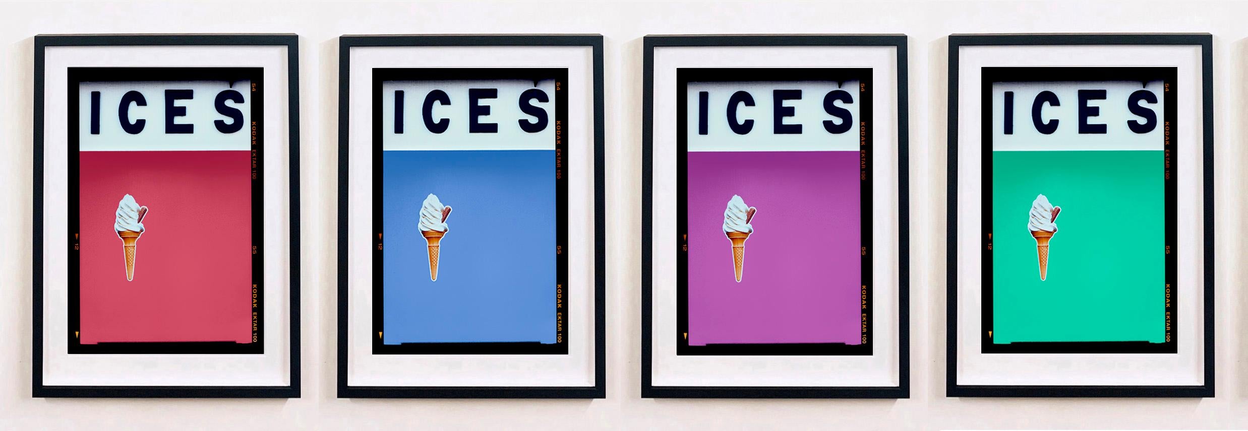 Ices (Plum), Bexhill-on-Sea - British seaside color photography For Sale 1