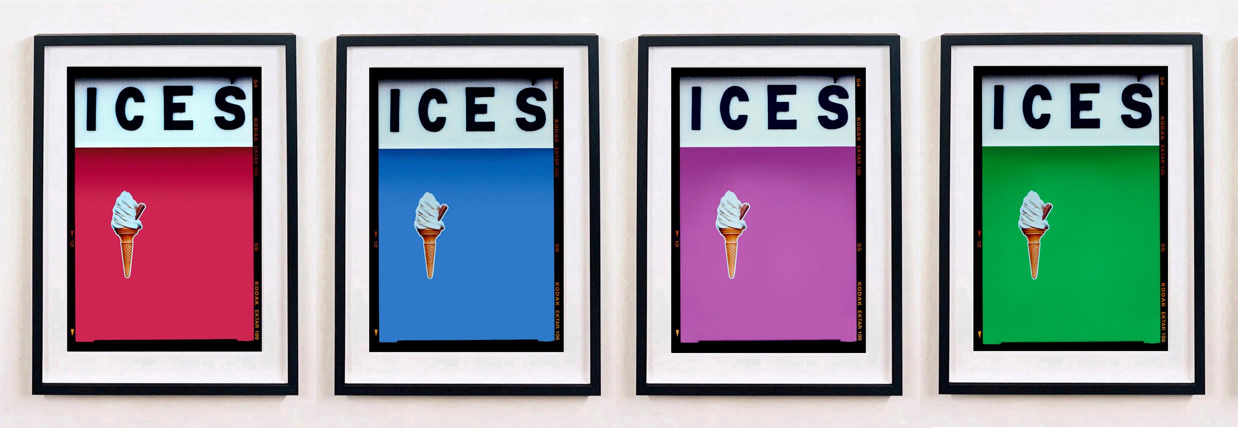 Ices (Plum), Bexhill-on-Sea - British seaside color photography For Sale 2