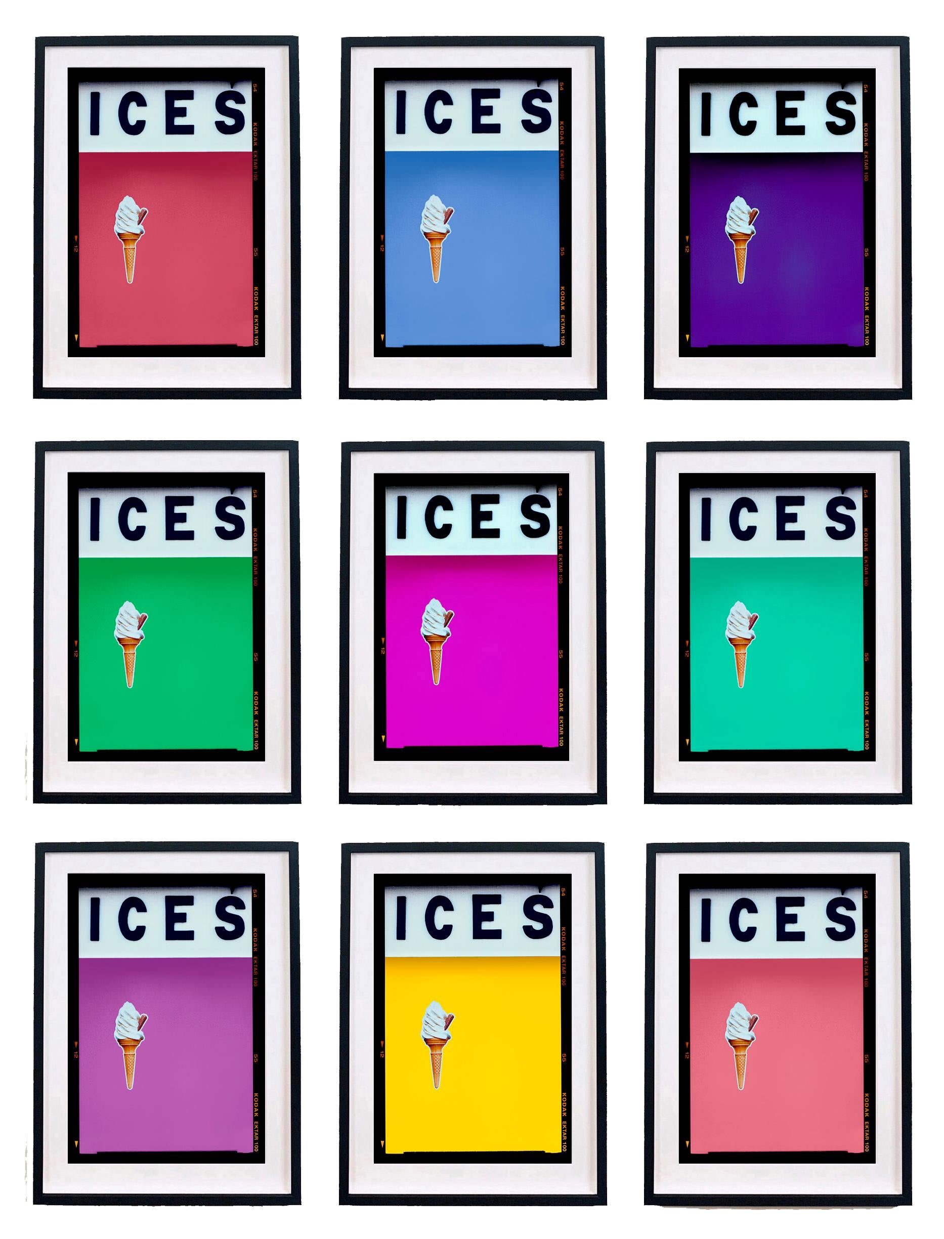 Ices (Purple), Bexhill-on-Sea - British seaside color photography For Sale 4
