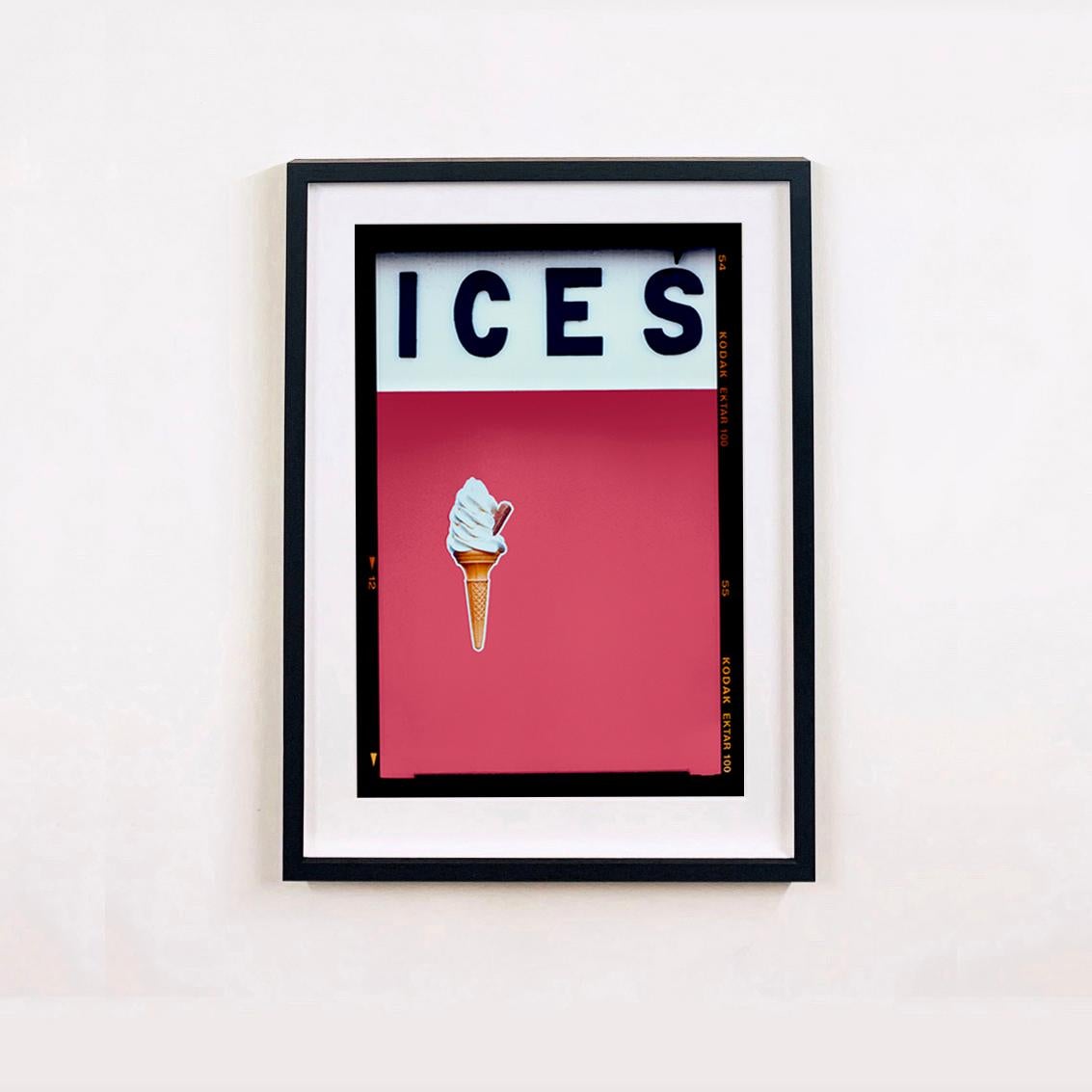 Ices (Raspberry), Bexhill-on-Sea - British seaside color photography - Print by Richard Heeps