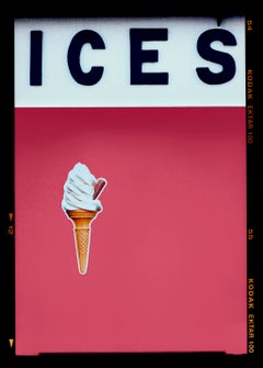 Ices (Raspberry), Bexhill-on-Sea - British seaside color photography