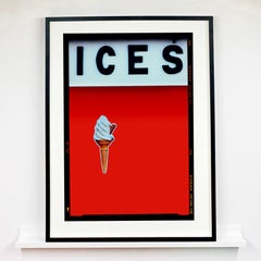 ICES Red, Bexhill-on-Sea - Pop Art Typography Photography