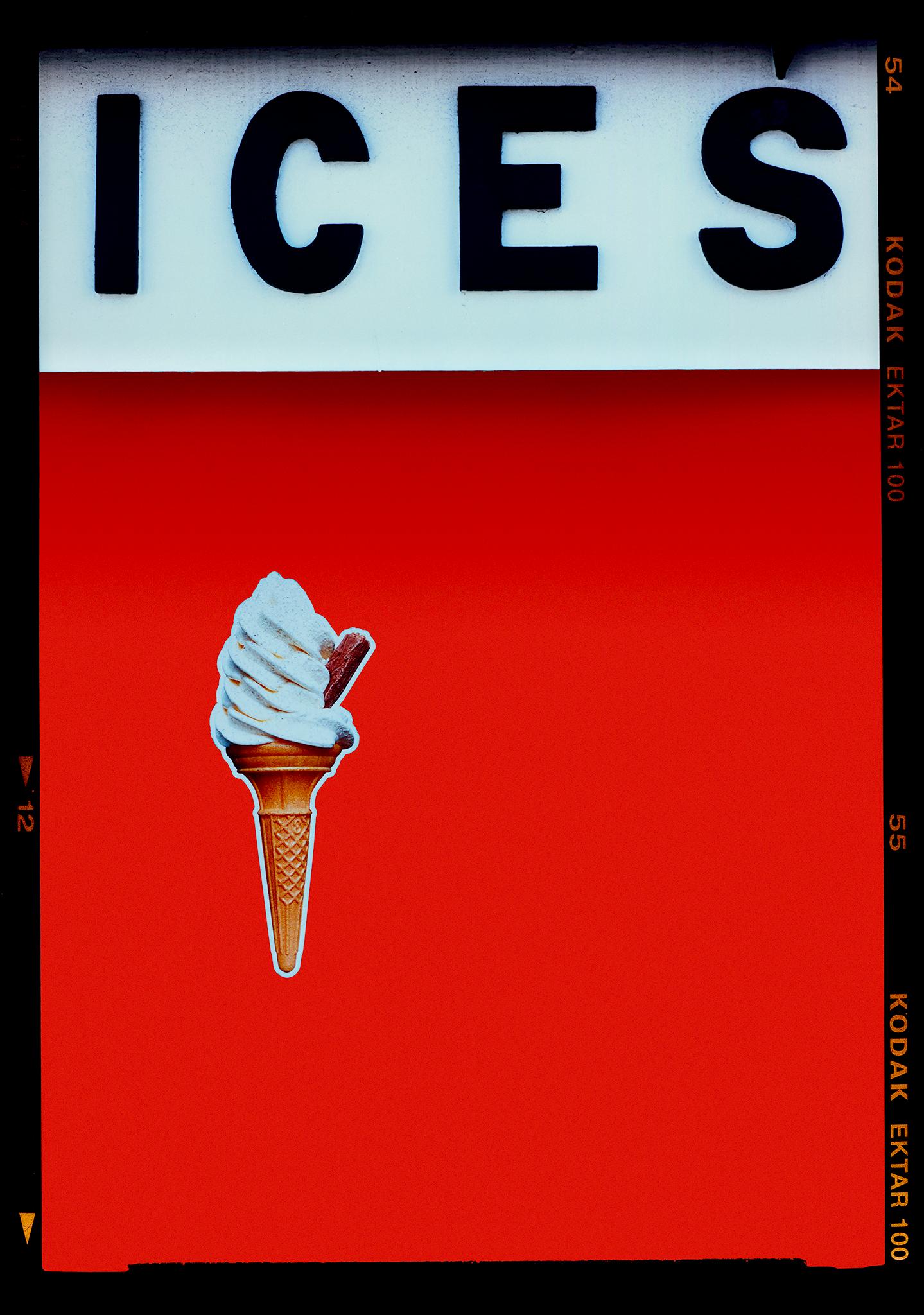 Richard Heeps Print – ICES Rot, Bexhill-on-Sea – Pop Art Typografiefotografie