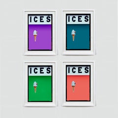 ICES Set of Four Framed Artworks - Pop Art Color Photograph