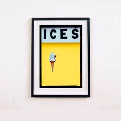 Ices (Sherbet Yellow), Bexhill-on-Sea - British seaside color photography