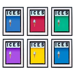 ICES - Six Framed Artworks - Pop Art Color Photography