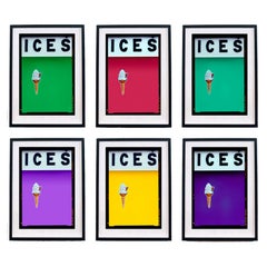 ICES - Six Framed Artworks - Pop Art Color Photography
