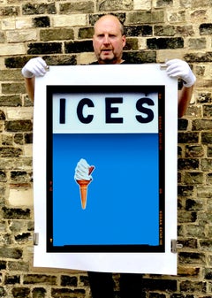 ICES (Sky Blue), Bexhill-on-Sea - British seaside color photography