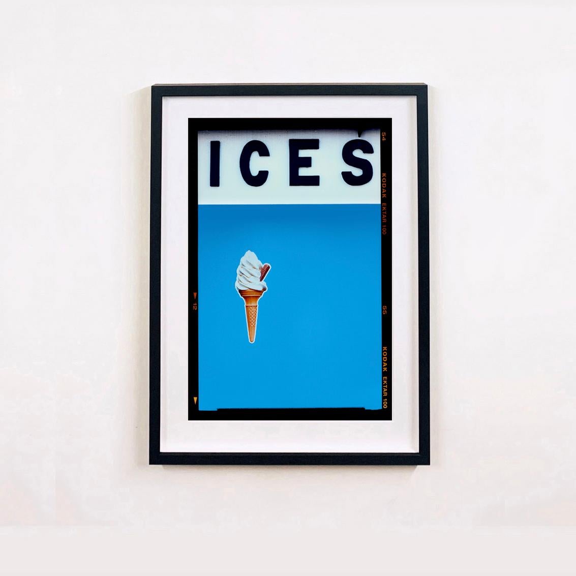 Ices (Sky Blue), Bexhill-on-Sea - British seaside color photography - Print by Richard Heeps