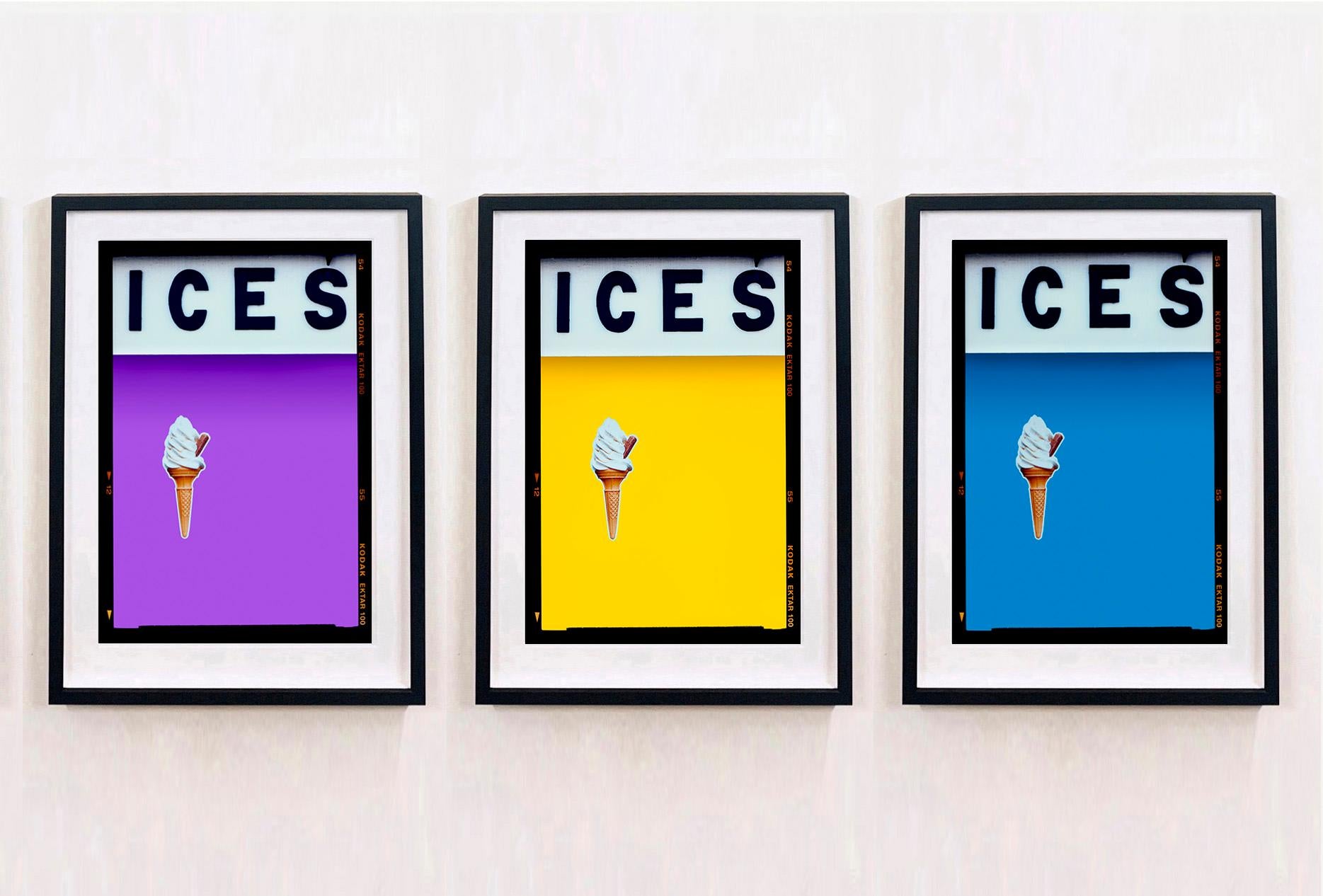ICES - Three Framed Artworks - Pop Art Color Photography For Sale 1