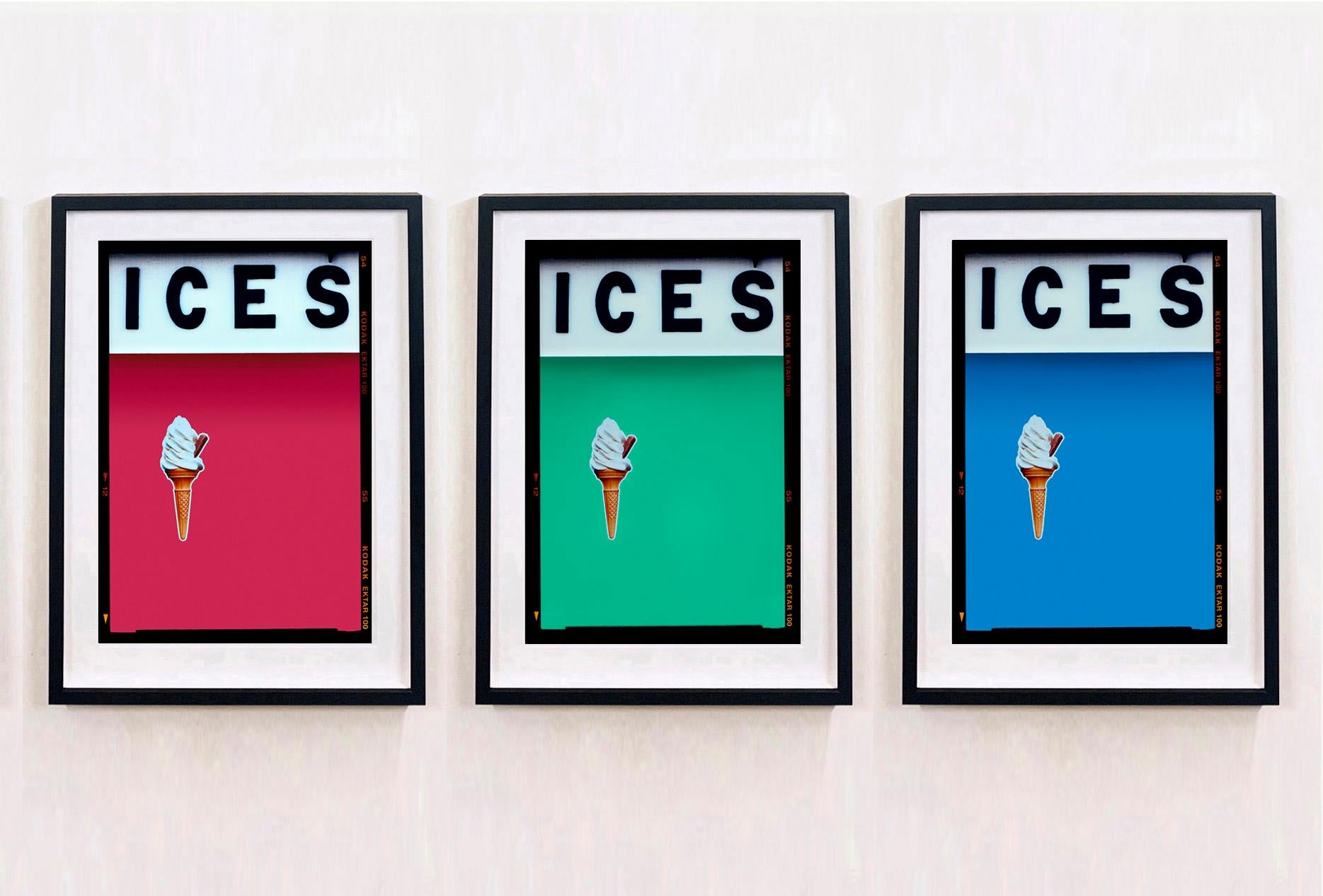 ICES - Three Framed Artworks - Pop Art Color Photography For Sale 2