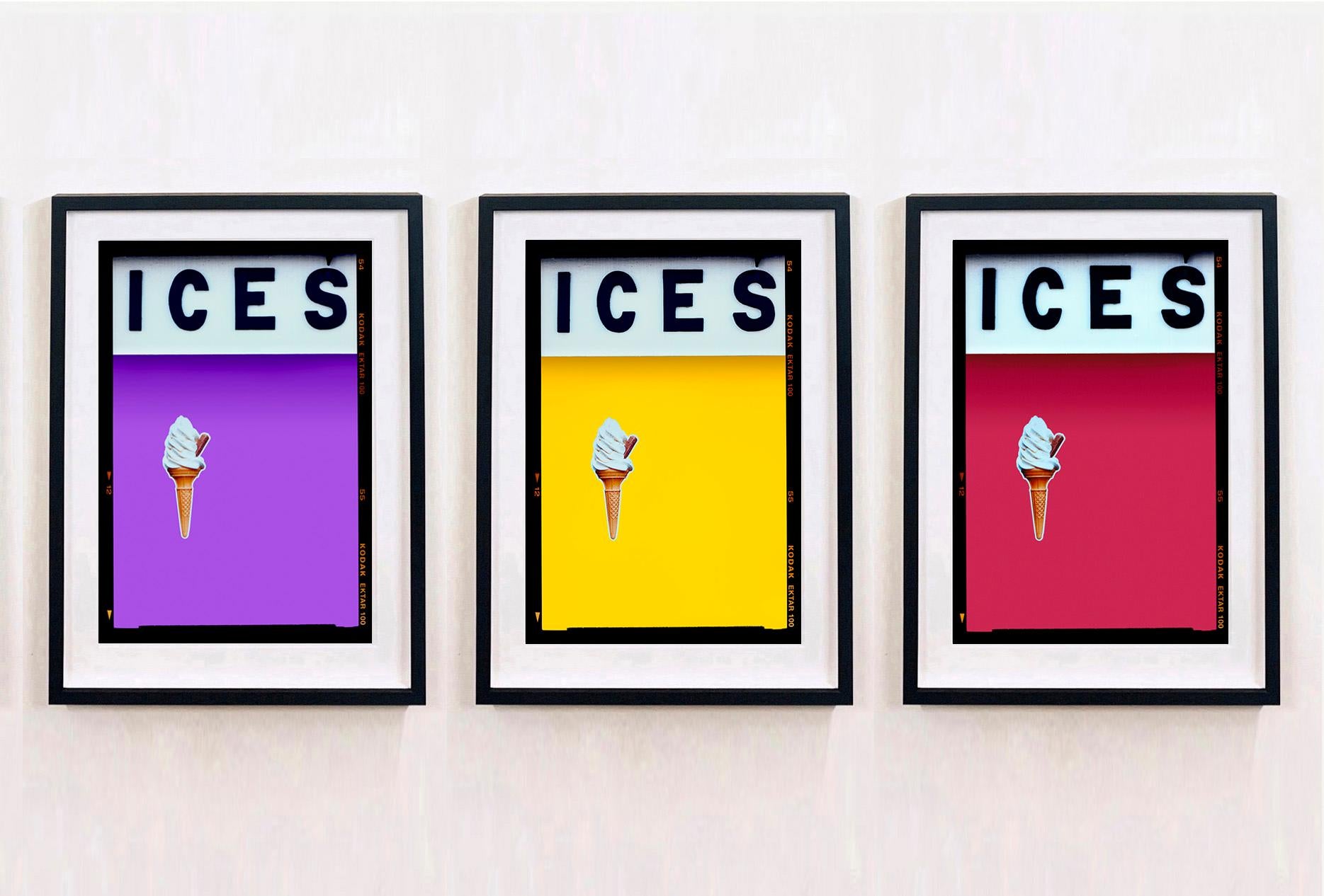 ICES - Three Framed Artworks - Pop Art Color Photography For Sale 4