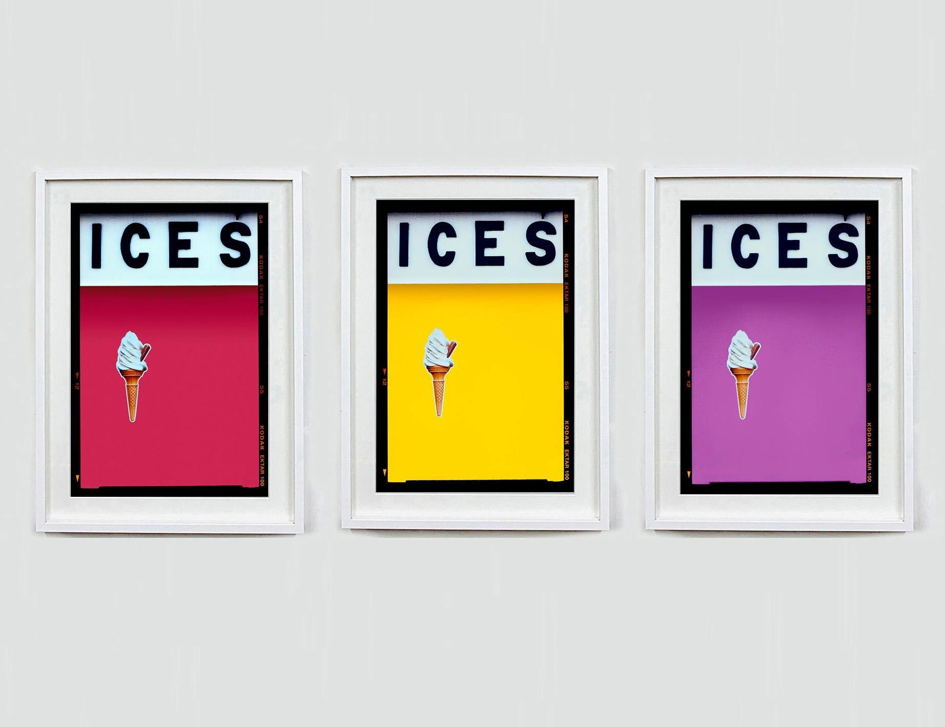 ICES - Three Framed Artworks - Pop Art Color Photography For Sale 6