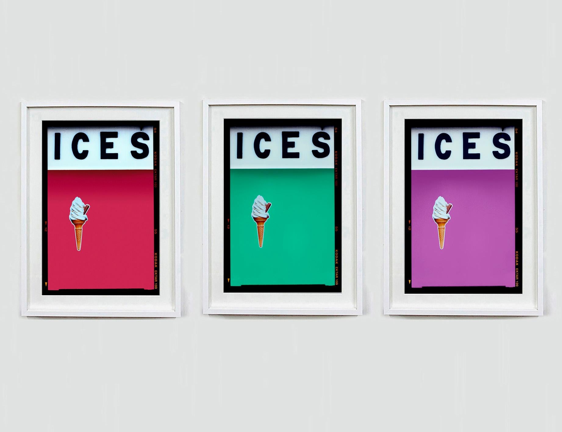 ICES - Three Framed Artworks - Pop Art Color Photography For Sale 7