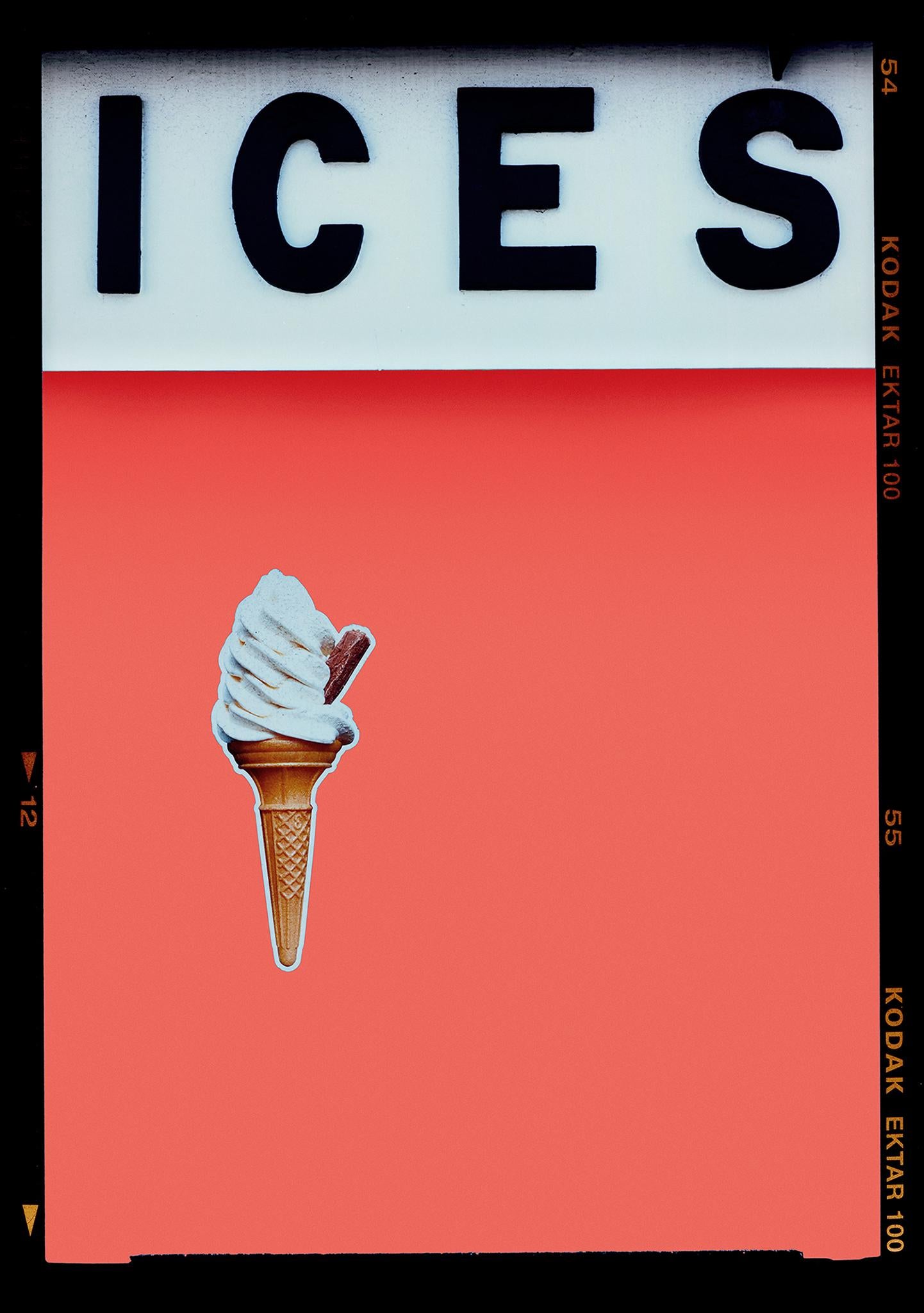 ICES Viridian, Lilac, Melondrama - Three Framed Pop Art Color Photographs For Sale 1