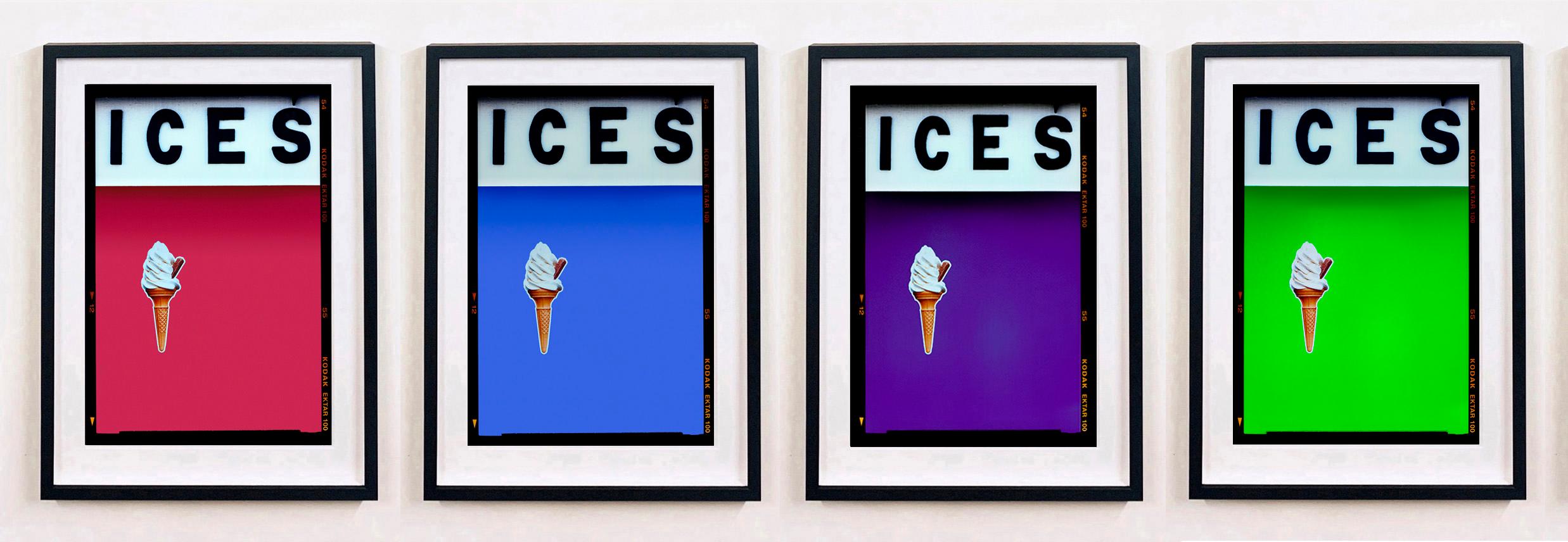 ICES Vivid Lime Green, Bexhill-on-Sea - Pop Art Typografiefotografie im Angebot 4