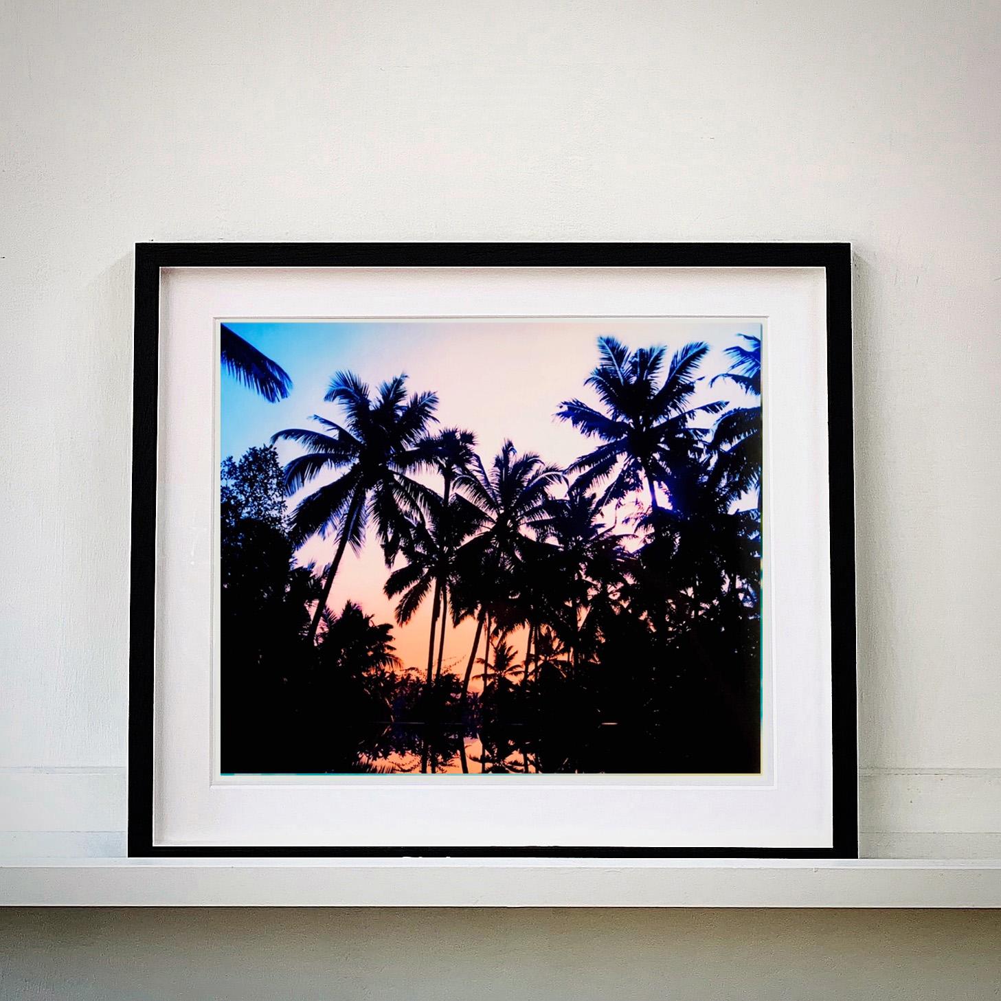 Infinity Pool, Poovar, Kerala - Tropical India color photography - Photograph by Richard Heeps