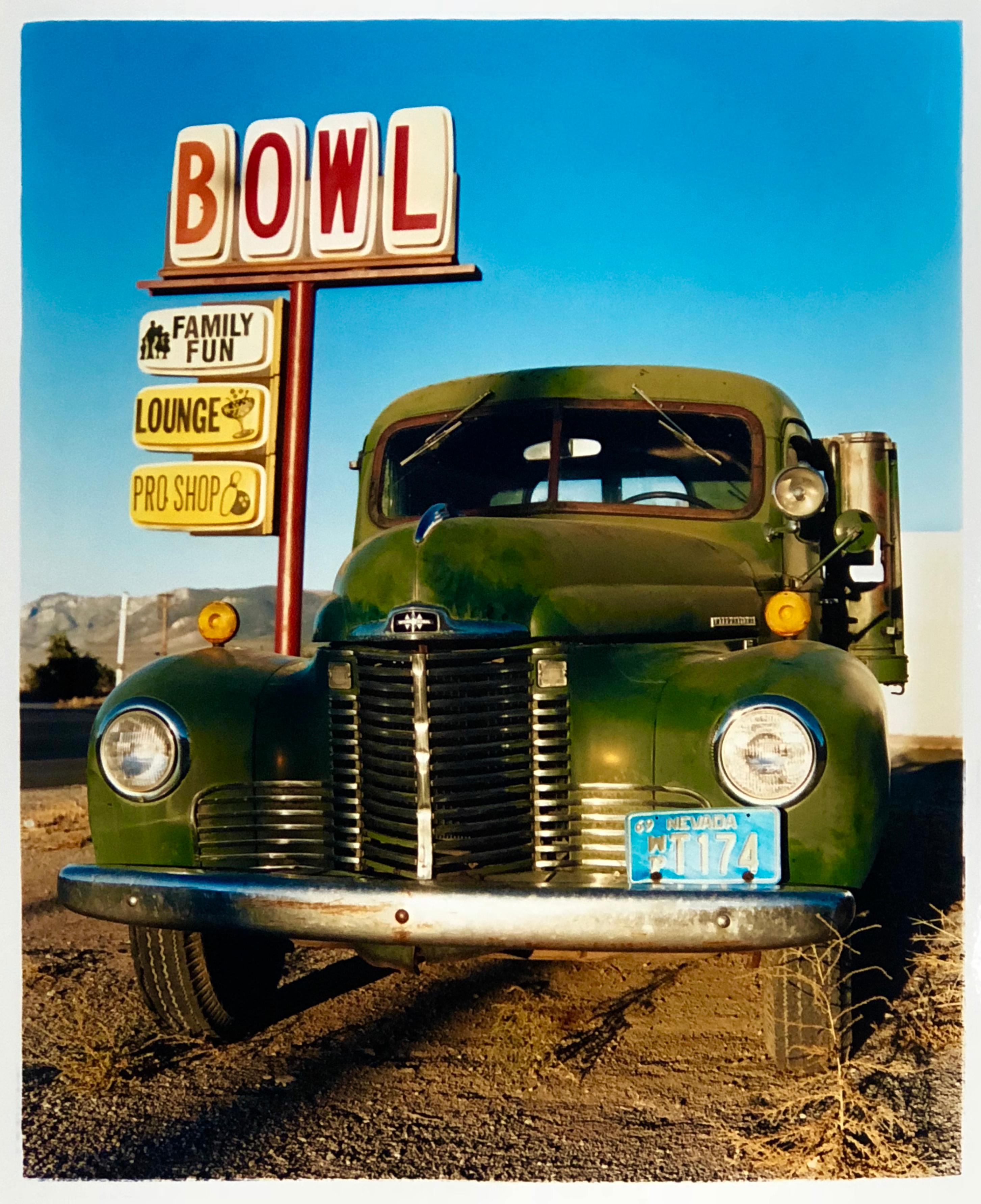 Richard Heeps Color Photograph - 'International', Ely, Nevada - After the Gold Rush Series - Americana Photo