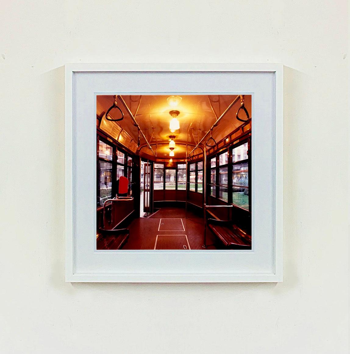 Italian Photography Trio - Set of Three Square Framed Color Photographs of Milan For Sale 1