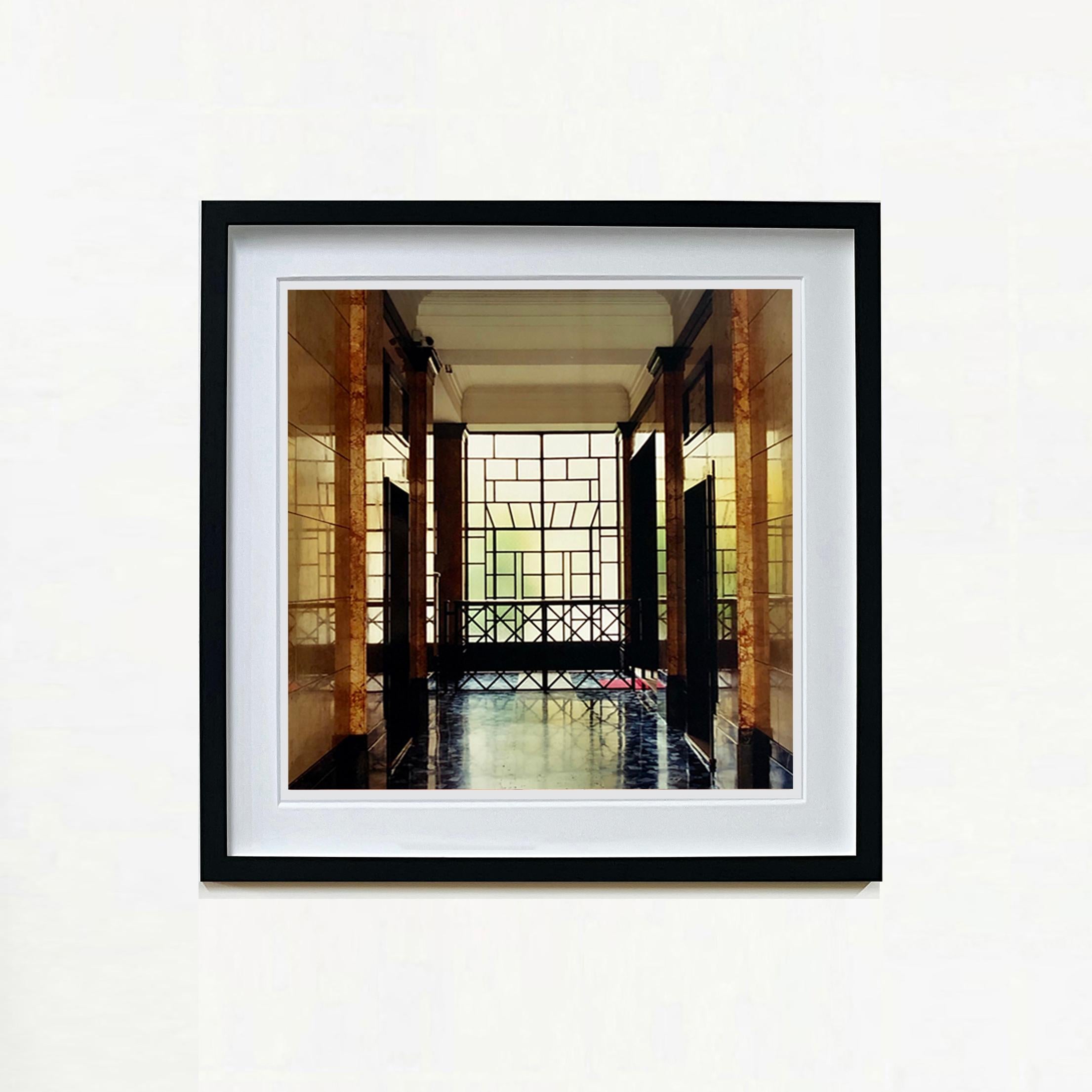 Italian Photography Trio - Set of Three Square Framed Color Photographs of Milan For Sale 2