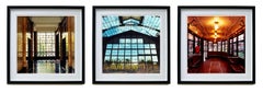 Italian Photography Trio - Set of Three Square Framed Color Photographs of Milan