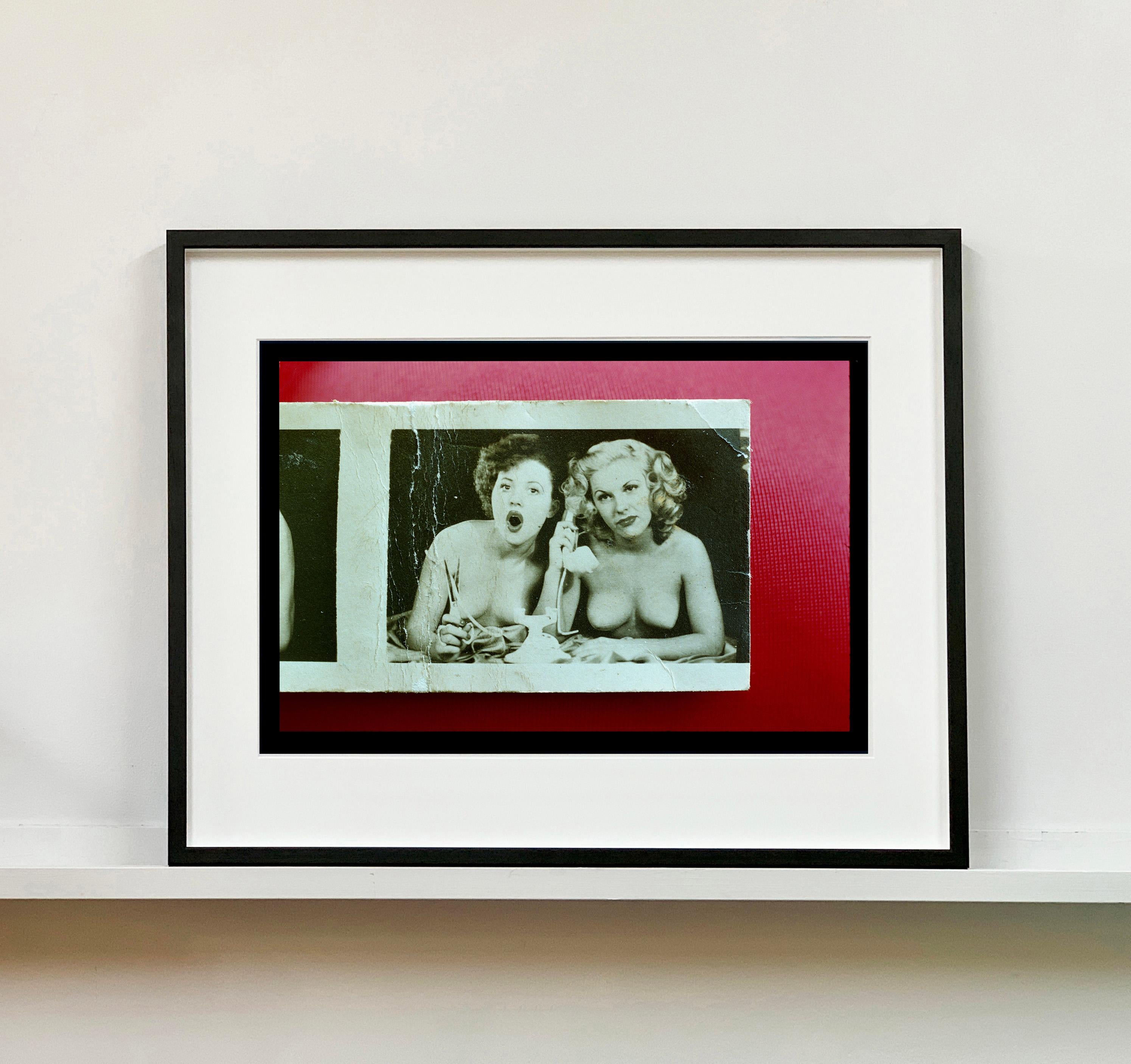 Jersey Girls (Magenta), Wildwood, New Jersey - Color Photography For Sale 4