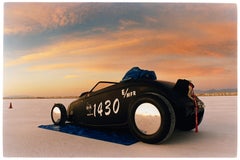 Jim Jard - '32 Roadster (Dawn), Bonneville Salt Flats - Photographie de paysage de voiture