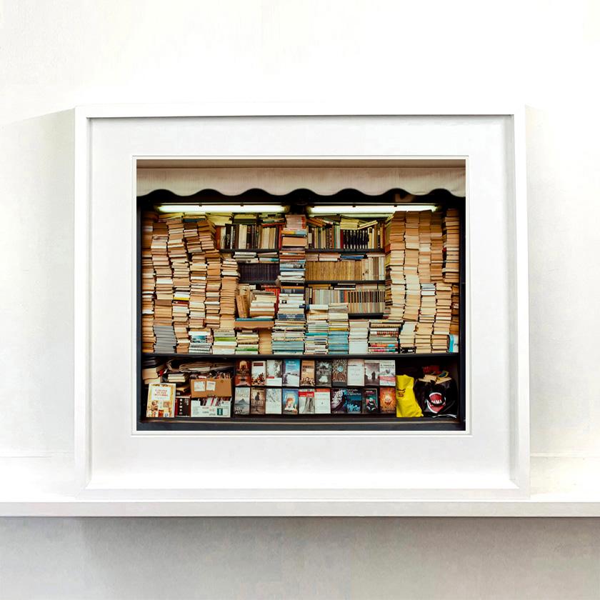 Karma, Milan - Book Kiosk, Italian Color Photography - Contemporary Print by Richard Heeps