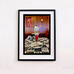 Knickerbocker Glory, Swansea - Small Vintage Cafe Interior Photograph Framed